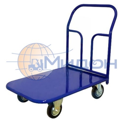 Тележка платформенная стандартная ТП 5 ( 700х1200 ) (колёса ф200: стандартные, Китай)