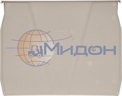 Разделитель ширины 5006-2 для ящика пластикового 5006 серый, сплошной 305 х 215 х 2