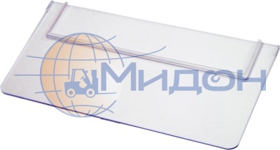 Перегородка 6000-1 по ширине для ящика пластикового 6002-6004, прозрачная, сплошная х 185 х 100