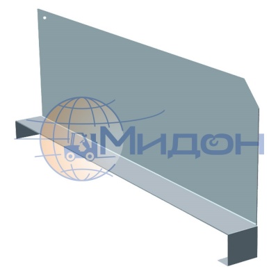 Разделитель стеллажа полочного МС 400