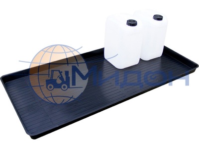 Контейнер пластиковый под локализацию ПдО 30 1200 х 550 х 50 поддон на 30 литров