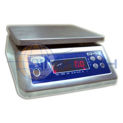 Весы порционные МИДЛ МТ 30 ВДА (5/10; 225х185) «Батискаф», влагоустойчивые