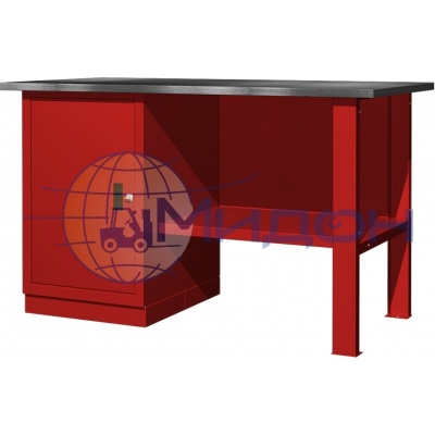 Верстак однотумбовый 01.100 Ferrum CLASSIC (тумба с дверцей)