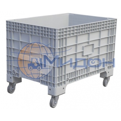 Контейнер пластиковый D-Вох 1065 (530) крупногабаритный 1017 х 636 х 783 на колесах