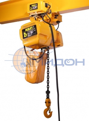 Таль электрическая цепная передвижная OCALIFT M005-01s г/п 500кг 6м 380в для тяжелых работ М5
