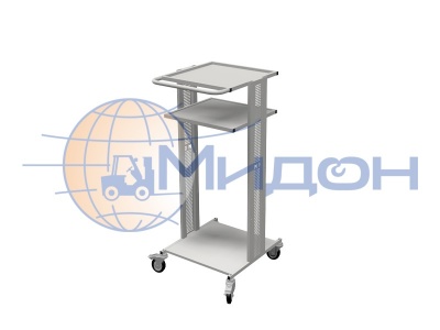 Тележка диагностическая 06.201 Ferrum открытая, 600х500х1010h